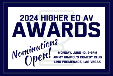 2024 Higher Ed AV Awards